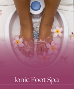ionic foot spa